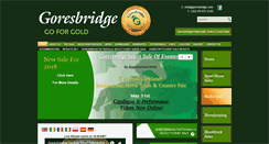 Desktop Screenshot of goresbridgegoforgold.com