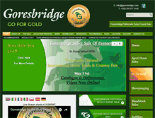 Tablet Screenshot of goresbridgegoforgold.com
